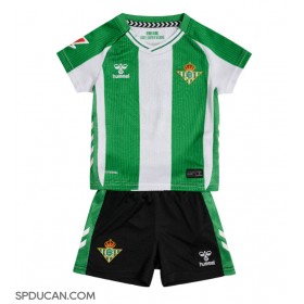 Dječji Nogometni Dres Real Betis Domaci 2025-26 Kratak Rukav (+ Kratke hlače)